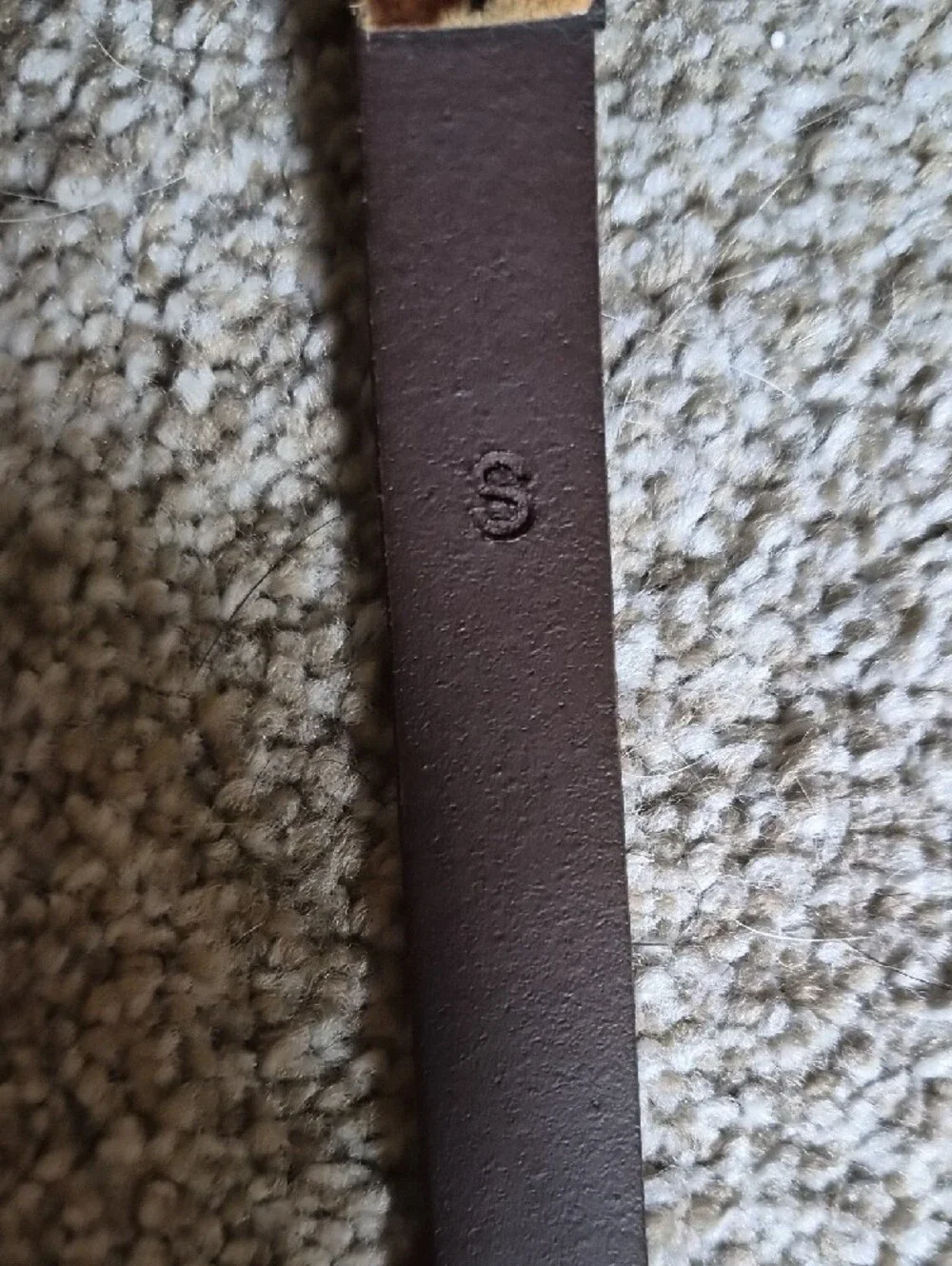 J. Crew Leopard-Print Skinny Belt with Gold Buckle Small